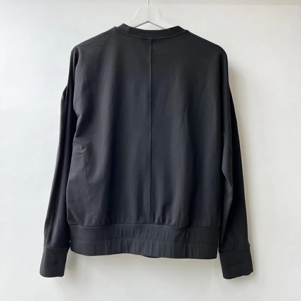 Lululemon Cold shoulder Sweatshirt, Black, Size M M46